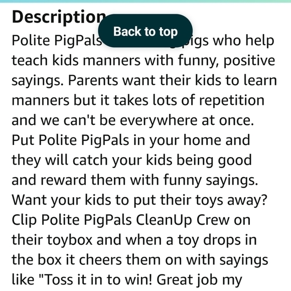 Polite PigPals CleanUp Crew New never used Speaks 9 phrases - Picture 13 of 15